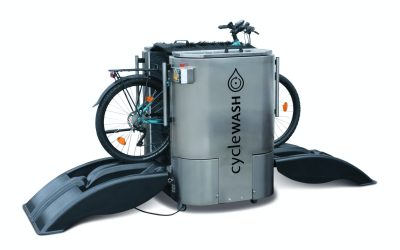 Lavado de bicicletas y motos con EYNA. Soluciones automáticas y específicas